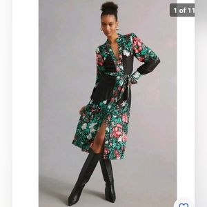 By Anthropologie Midi Shirt Dress Size S